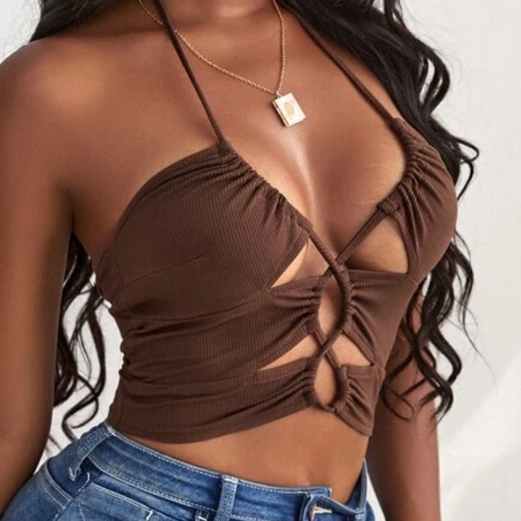 Brown top - Picture 5 of 5